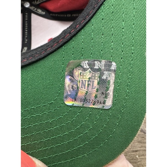 San Francisco 49ers NFL Mitchell & Ness Snapback Cap Red/Gold Vintage Collection - Picture 3 of 6